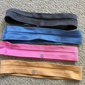 4 lululemon headbands